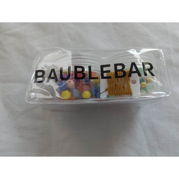 Baublebar Build Your Own Bracelet Kit 175 Beads Stretch & Gold Cord NWT - Picture 1 of 3